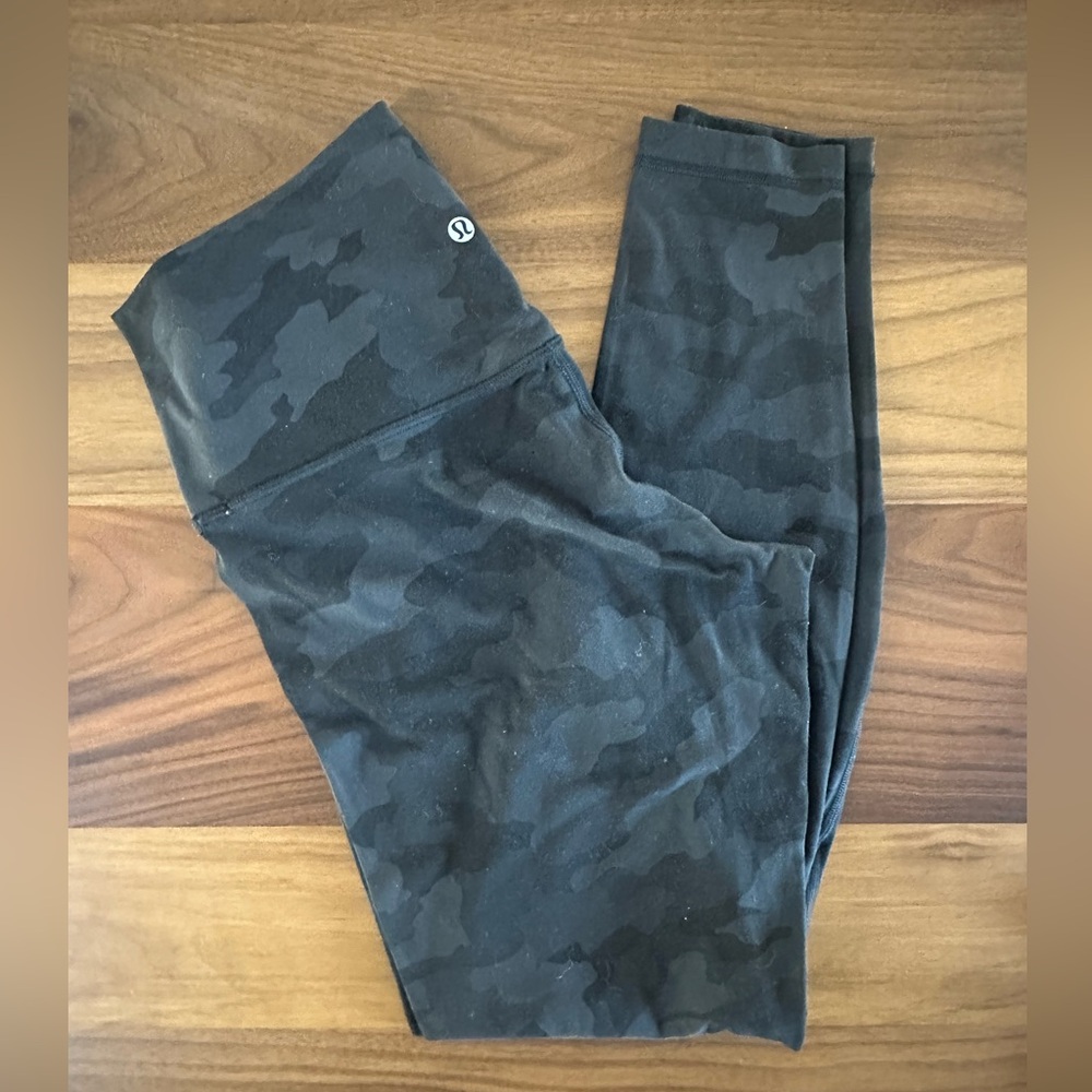 Lululemon Align Leggings Camo Size 10